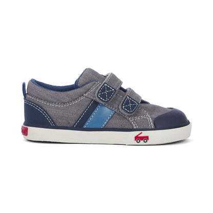 See Kai Run Boy's Russell Gray Denim/Navy