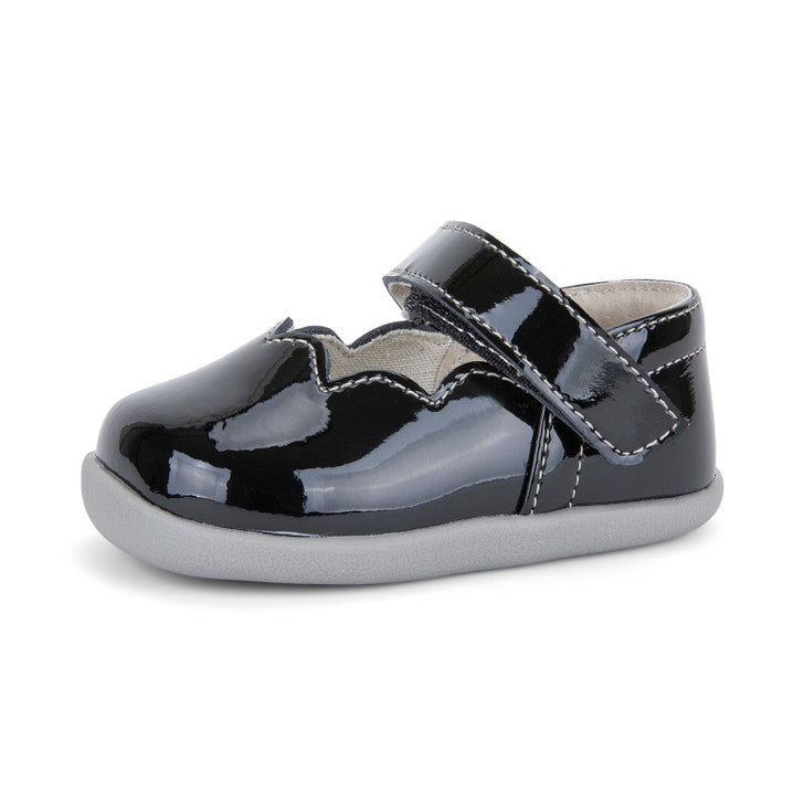See Kai Run Susie (First Walker) Black Patent (x2)