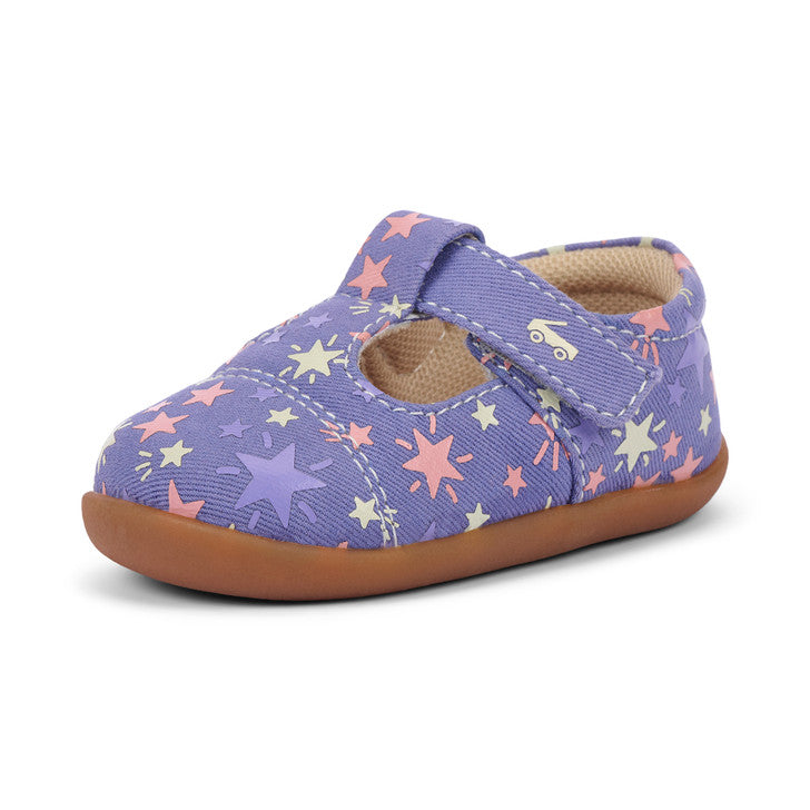 See Kai Run Bianca Mini Purple/Stars