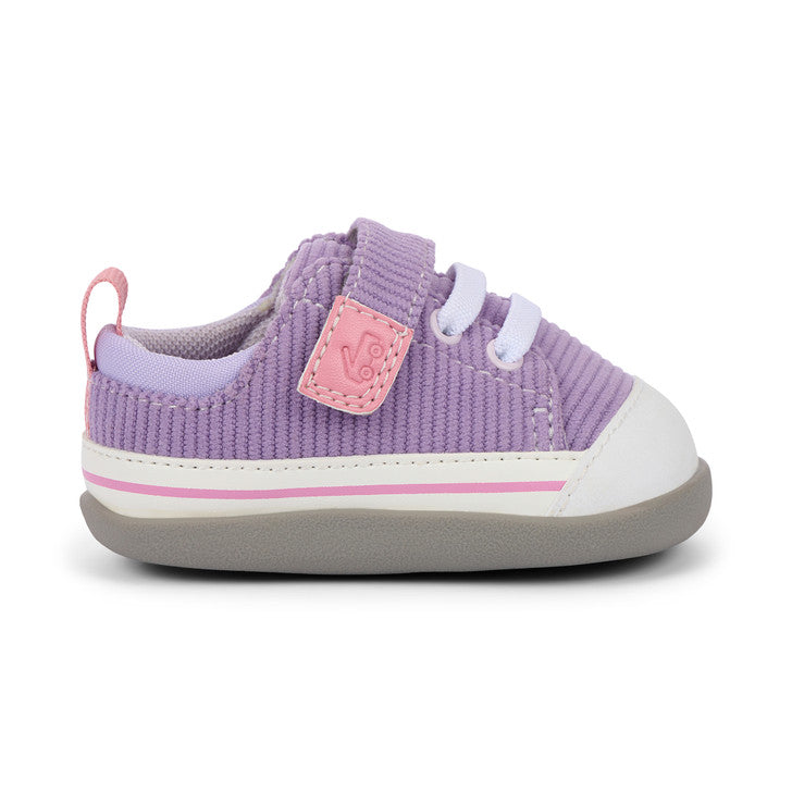 See Kai Run Stevie Mini Purple Corduroy