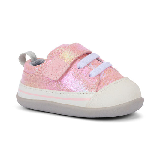 See Kai Run Stevie Mini (First Walker) Pink Metallic