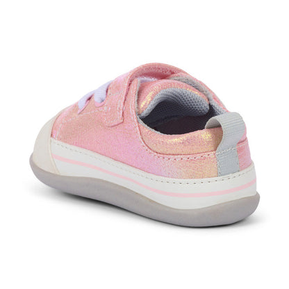 See Kai Run Stevie Mini (First Walker) Pink Metallic