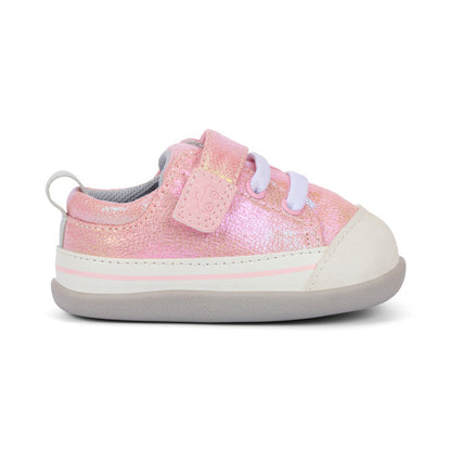 See Kai Run Stevie Mini (First Walker) Pink Metallic