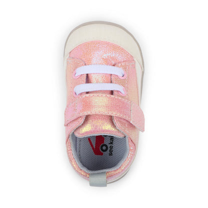 See Kai Run Stevie Mini (First Walker) Pink Metallic