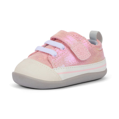 See Kai Run Stevie Mini (First Walker) Pink Metallic