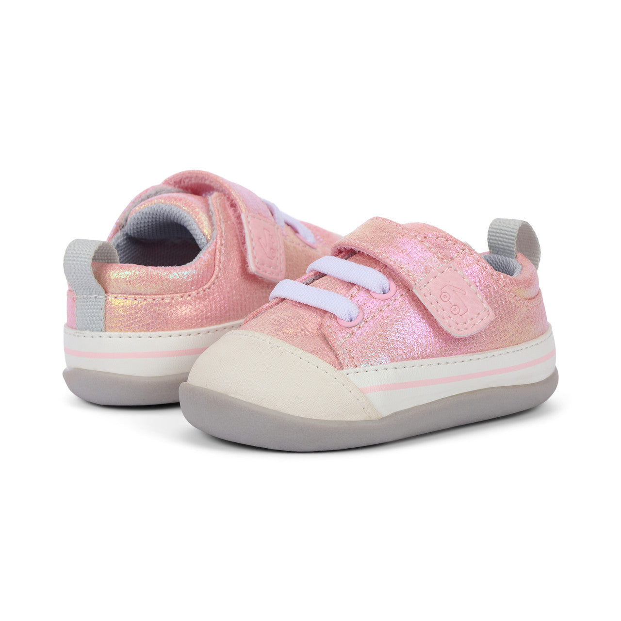 See Kai Run Stevie Mini (First Walker) Pink Metallic