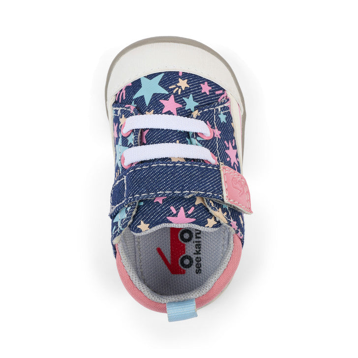 See Kai Run Stevie Mini Navy Denim/Stars