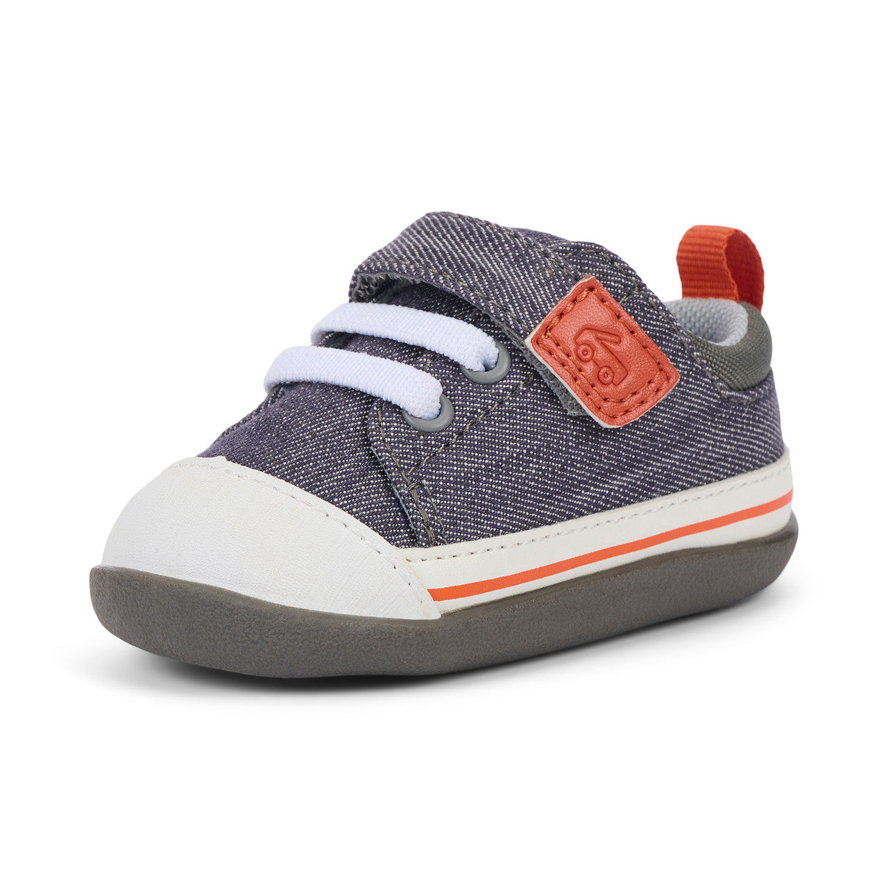 See Kai Run Stevie Mini Gray Denim