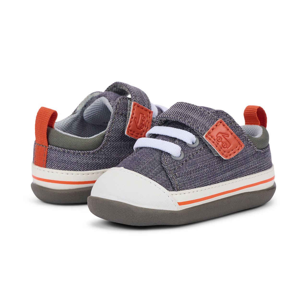 See Kai Run Stevie Mini Gray Denim