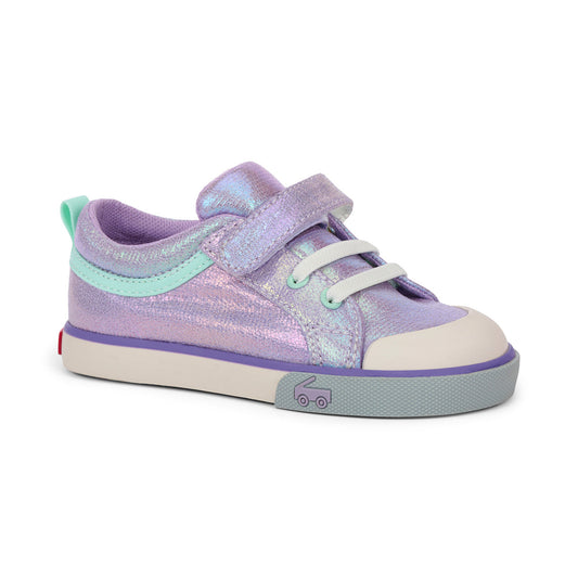 See Kai Run Girl's Kristin Purple Metallic