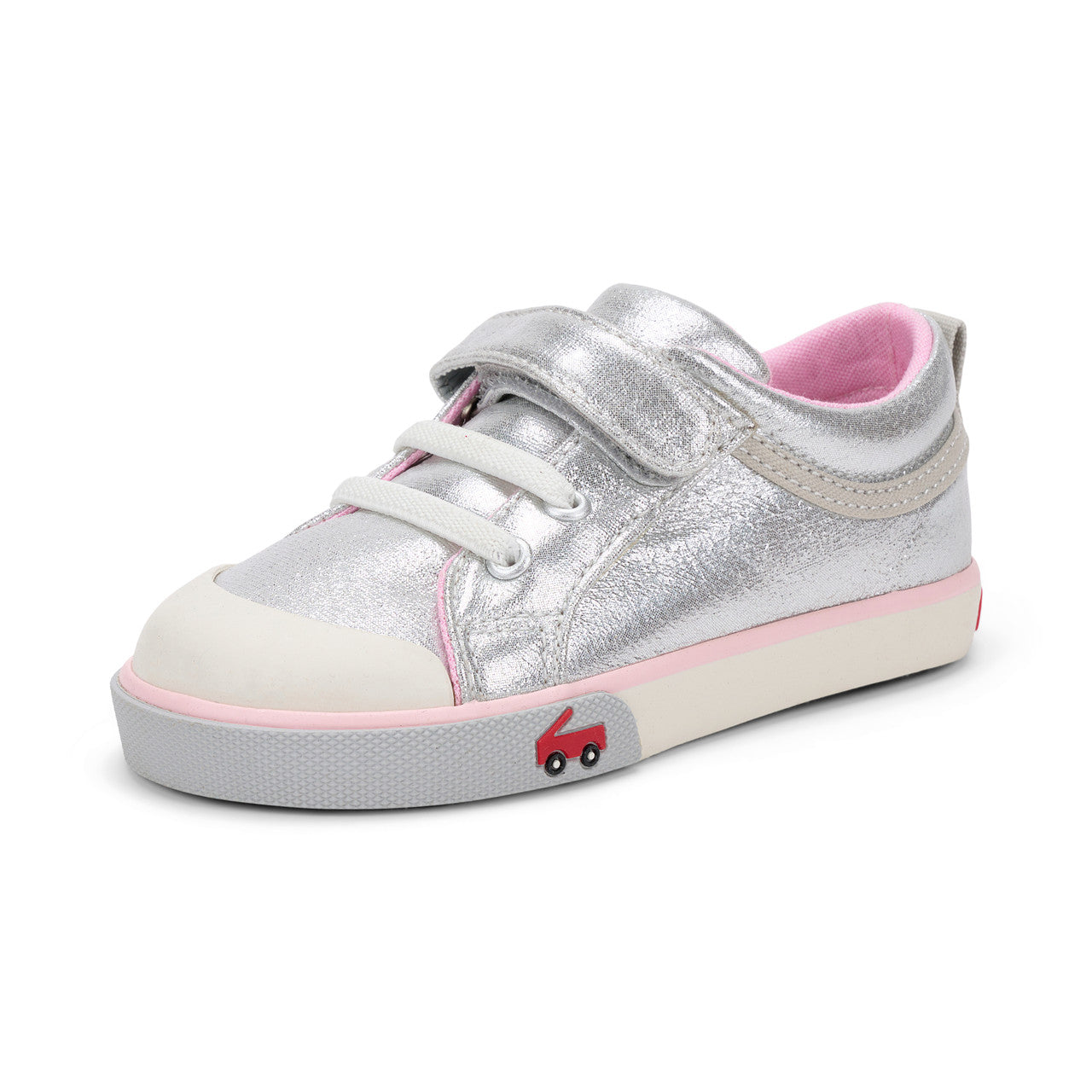 See Kai Run Girl's Kristin Silver/Pink
