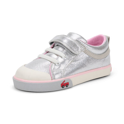 See Kai Run Girl's Kristin Silver/Pink
