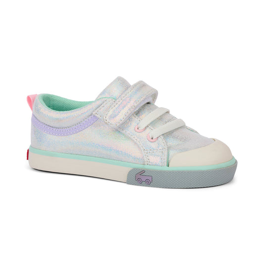 See Kai Run Kristin Silver Metallic