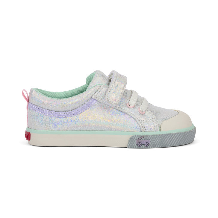 See Kai Run Kristin Silver Metallic