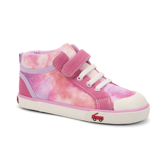 See Kai Run Girl's Peyton Coral/Tie Dye