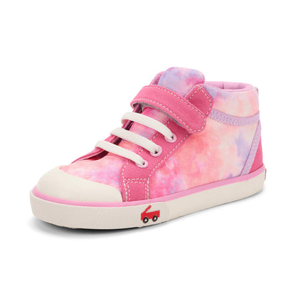 See Kai Run Girl's Peyton Coral/Tie Dye