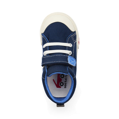 See Kai Run Boy's Stevie II Navy Canvas