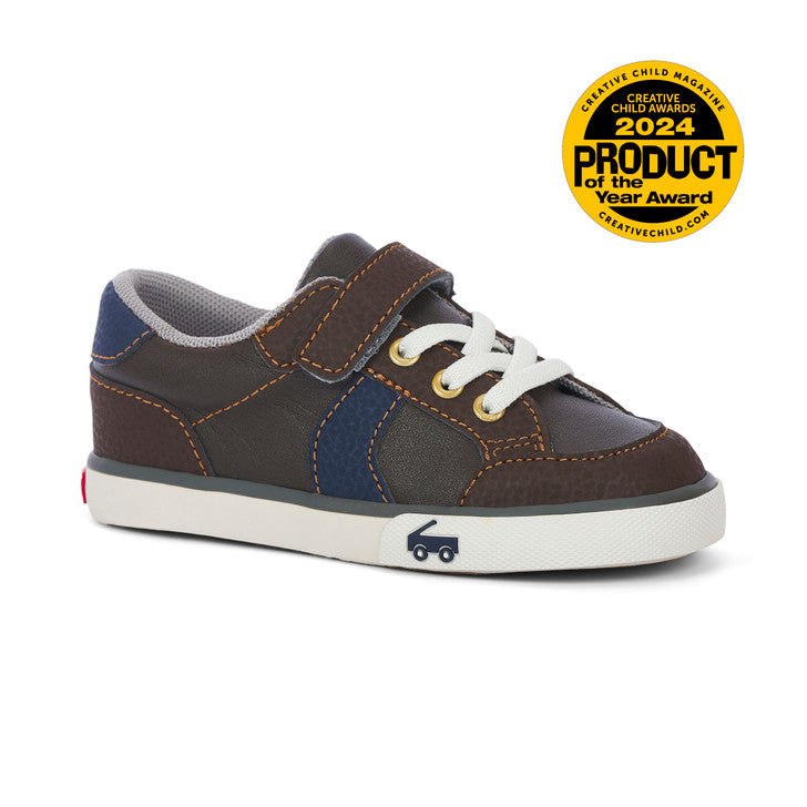 See Kai Run Connor Brown Leather