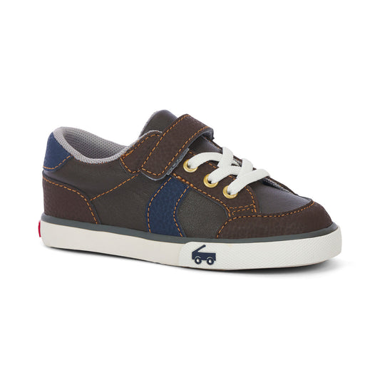 See Kai Run Connor Brown Leather