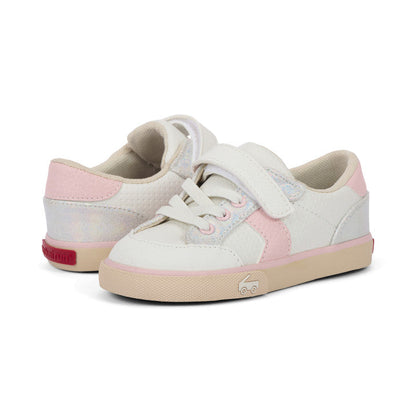 See Kai Run Connor White/Pink