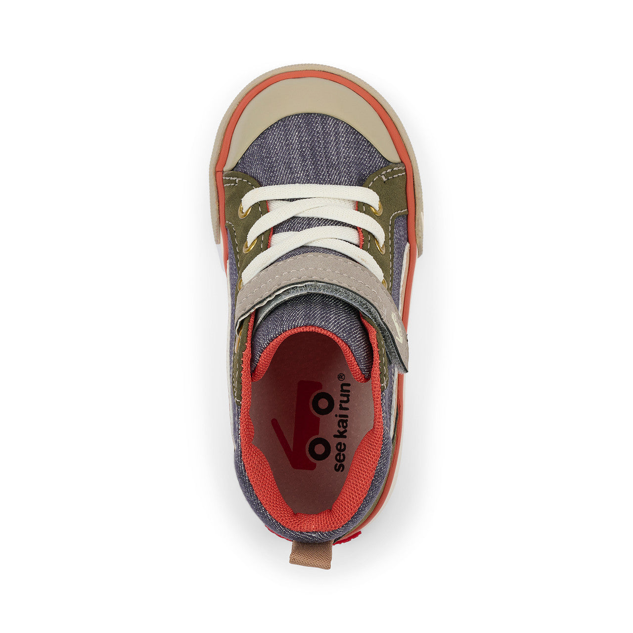 See Kai Run Dayton Gray Denim/Olive