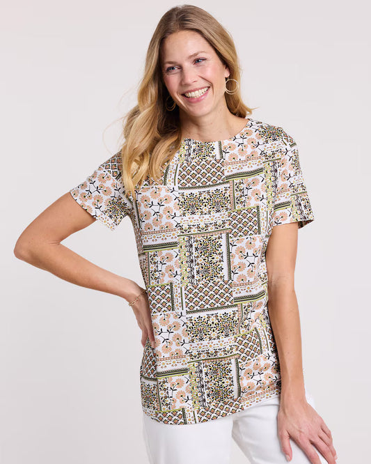 BLAIR Women's Tops Anytime Boatneck Tee 2 (Women Plus) - x4