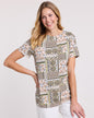 BLAIR Women's Tops Anytime Boatneck Tee 2 (Women Plus) - x4