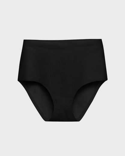 EBY Bra & Panty Set - Seamless Support Bralette & High Waisted set in Black