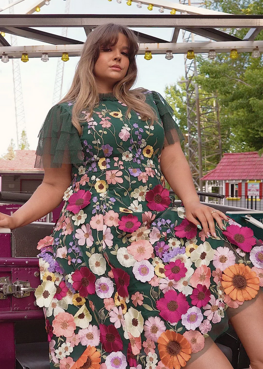 JessaKae Jubilee Dress - Evergreen