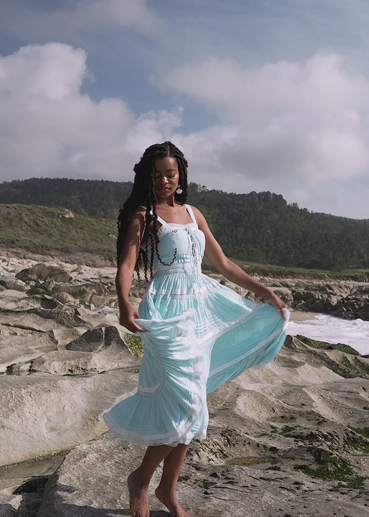 JessaKae Delores Dress - Blue