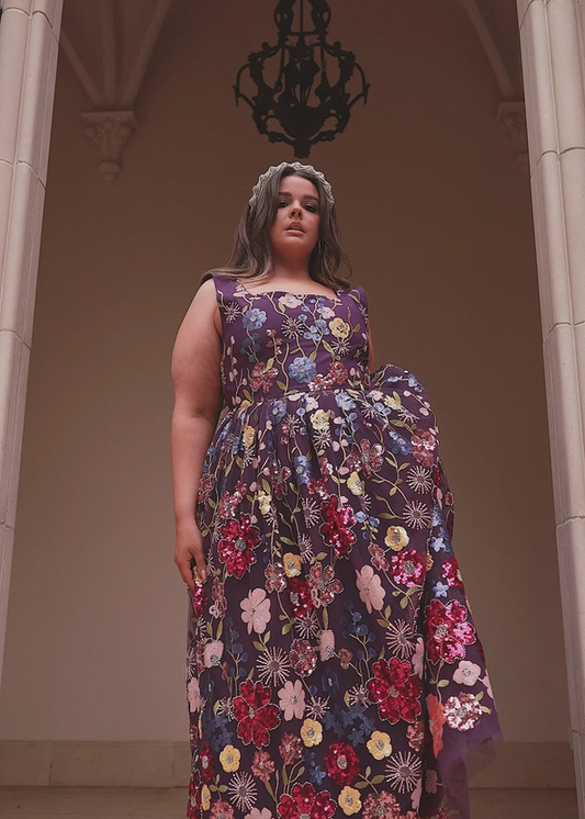 JessaKae Jasmine Dress - Royal Purple