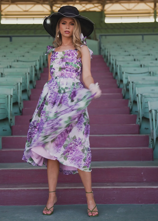 JessaKae Nellie Dress -  Grape Vine