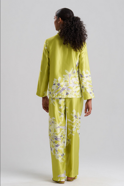 NATORI Sumi-E Notch PJ - Chartreuse