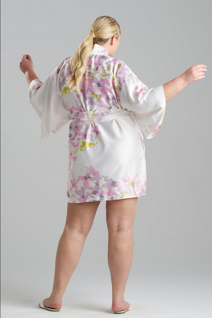 NATORI Sumi-E Wrap - rosebud