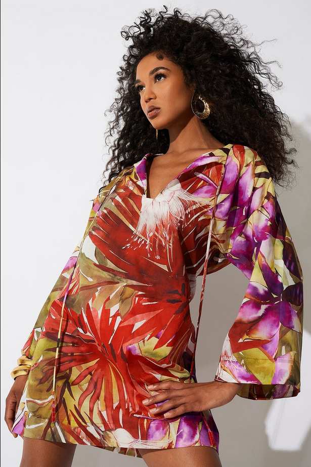 NATORI Rainforest Cotton Tunic