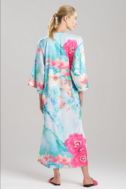NATORI Floral Garden Caftan