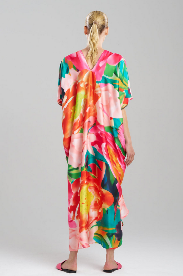 NATORI Garbo V-Neck Caftan