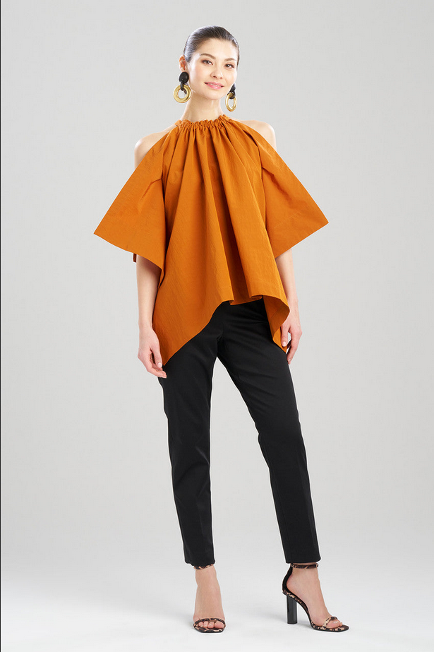 NATORI Taffeta Handkerchief Top