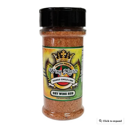 Pepper Palace Wing Master Mango Chile-Lime Dry Wing Rub