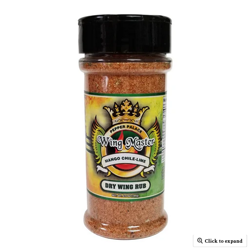 Pepper Palace Wing Master Mango Chile-Lime Dry Wing Rub