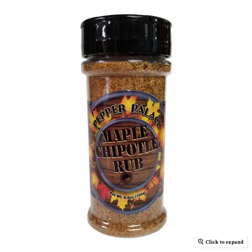 Pepper Palace Maple Chipotle Rub