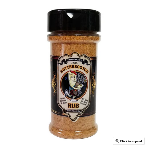 Pepper Palace Butterscotch rub