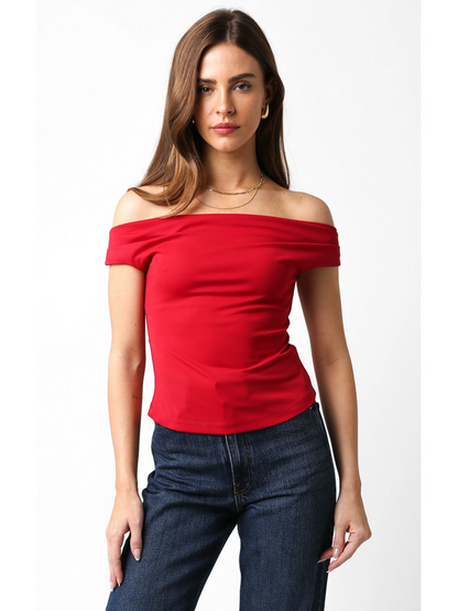 Ruby & Jenna Women's Draped Tank