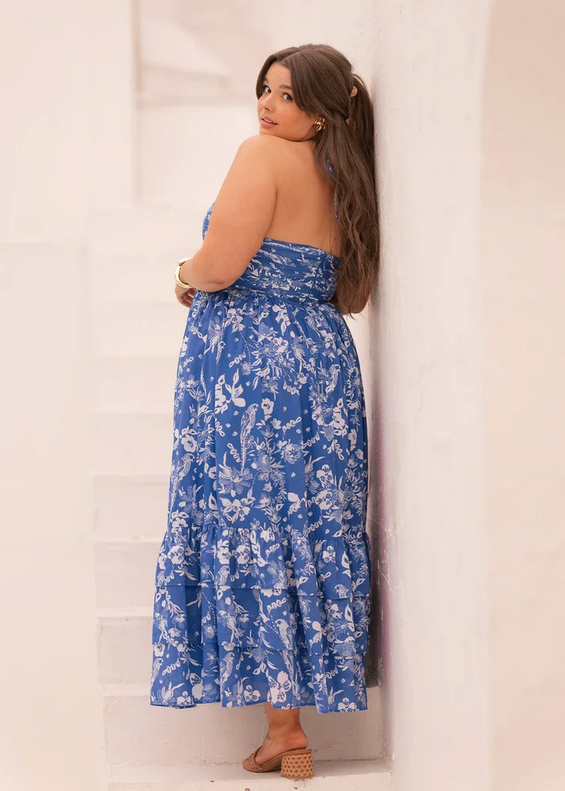 JessaKae Merliah Dress - Aqua