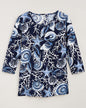 BLAIR Haband Women’s 3/4-Sleeve Print Artista Knit Top 3 (Women Plus) - x4