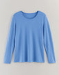 BLAIR Women's Tops Essential Knit Long Sleeve Tee 5 (Petite Short) - x5