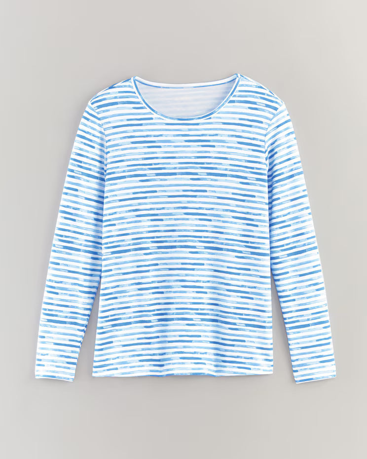 BLAIR Women's Tops Essential Knit Long Sleeve Tee 5 (Petite Short) - x5
