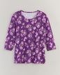 BLAIR Women's Tops Essential Knit Three-Quarter Sleeve Tee 3 (Petite) - x5