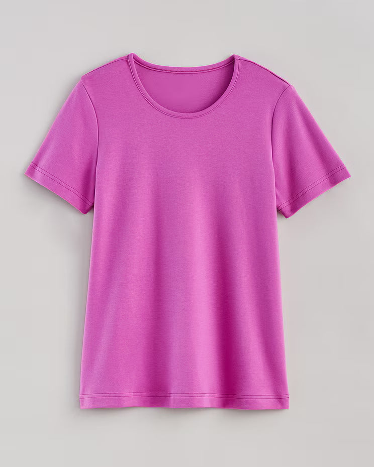 BLAIR Women's Tops Essential Knit Short Sleeve Tee 5 (Misses) - x5