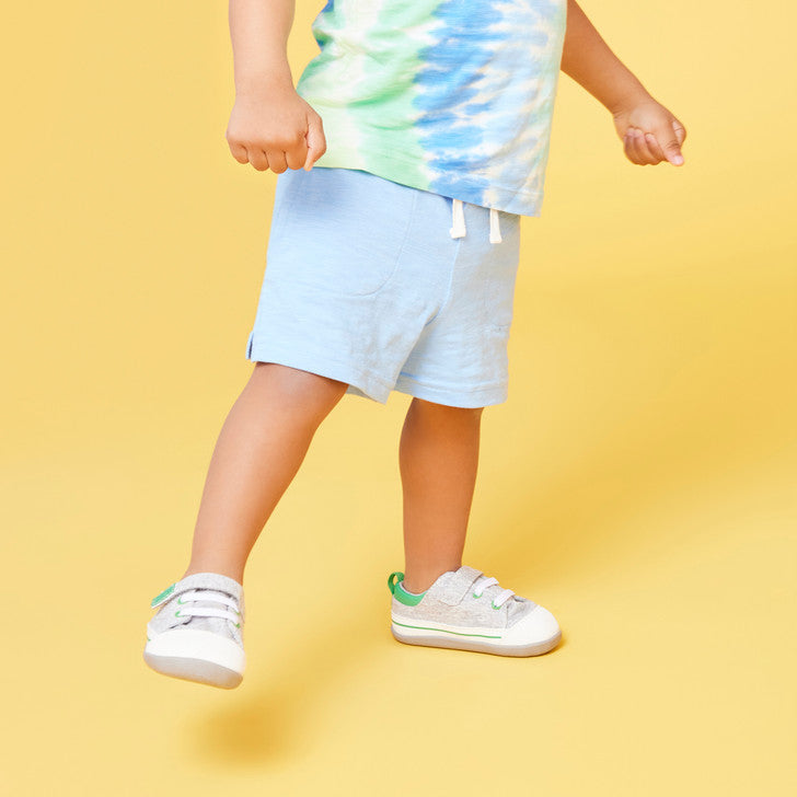 See Kai Run Stevie Mini (First Walker) Gray Jersey